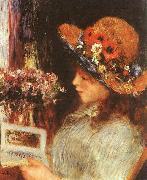 Young Girl Reading Pierre Renoir